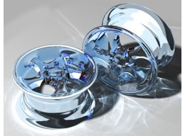 geschmiedeten Alufelgen