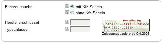 Herstellerschlüsselnummer