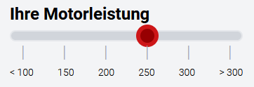 Motorleistung Reparaturkostenversicherung auswählen